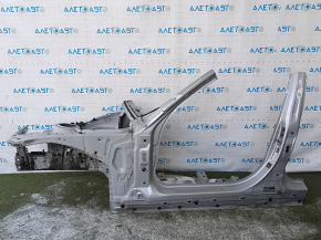 Четверть передняя левая BMW 3 F30 16-18 отпилена, с центральной стойкой, серебро