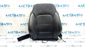 Tapițerie spătar scaun șofer Ford Escape MK4 2023-2026, piele neagră perforată, încălzită, lovituri