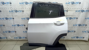 Ansamblu ușă spate stânga Jeep Compass 17-26 alb PW7, cu închidere cap la cap, garnituri și geamuri lipite cu lipici