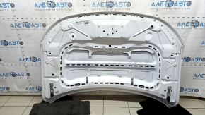 Капот голый Jeep Compass 17-26 алюминий, белый PW7, песок