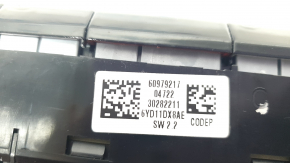 Блок кнопок передней панели Jeep Compass 22-23 под парктроники, stop-go, автопарковку и камеру слежения за полосой