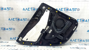 Panou ușă spate dreapta pentru Ford Escape MK4 20-22, sub tweeter, negru cu inserție din plastic negru, cotieră din plastic negru, cu mâner, zgâriat