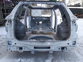 Задняя панель Jeep Compass 17-26 2 части, белая