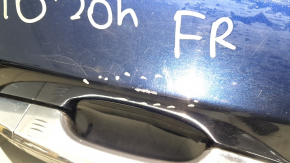 Дверь в сборе передняя правая Honda Accord 18-22 keyless, синий B-588P, триплекс, скол