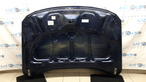 Capotă neagră Honda Accord 18-22 aluminiu, albastru B-588P, lovituri, umflături, ciobiri