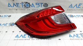 Фонарь внешний крыло левый Honda Accord 18-20 hybrid, царапины, потёрта