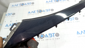 Ornament bară față sub farul stânga pentru Honda Accord 18-20, negru lucios, nisip, zgârieturi