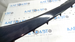 Ornament bară față sub farul stânga pentru Honda Accord 18-20, negru lucios, nisip, zgârieturi