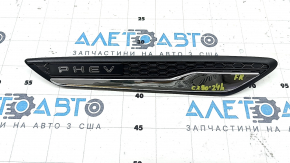Emblemă Mazda CX-90 2020 PHEV cu ornament cromat pe aripa față dreapta