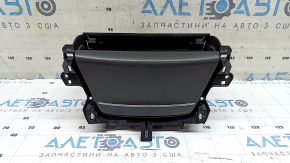 Карман передней панели Honda Accord 18-20 под беспроводную зарядку, графит, с прикуривателем