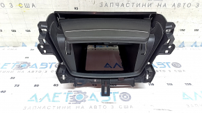 Карман передней панели Honda Accord 18-20 под беспроводную зарядку, графит, с прикуривателем