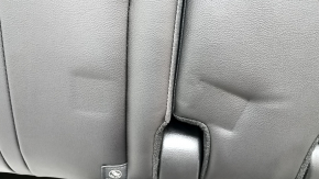 Спинка заднего ряда сидений 3 ряд в сборе Mazda CX-90 24-26 кожа черная под 60/40, примята
