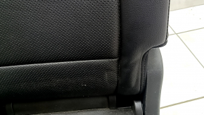 Задний ряд сидений 2 ряд правый Ford Escape MK4 20-22 без airbag, кожа черная, перфорация, замята
