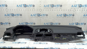 Торпедо передняя панель с AIRBAG Honda Accord 18-22 черная, под проекцию