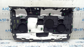 Полка задняя Honda Accord 18-22 черная, под сабвуфер, царапины