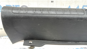 Накладка проема багажника Honda Accord 18-22 черная, царапины, потерта
