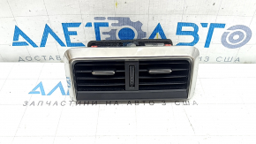 Дефлектор воздуховода центральной консоли Mazda CX-90 24-26 черный, хром