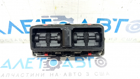 Дефлектор воздуховода центральной консоли Mazda CX-90 24-26 черный, хром