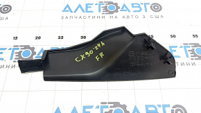 Накладка центральной консоли боковая правая передняя Mazda CX-90 24-26 черная