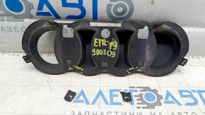 Основание эмблемы решетки радиатора grill Audi E-Tron 19-23 под ночное видение, сломаны защелки