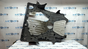 Защита двигателя Honda Accord 18-22 hybrid, затерта, надрывы, примята