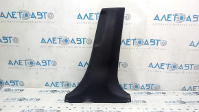 Накладка центральной стойки нижняя правая Toyota Camry v55 15-17 usa черная, царапины