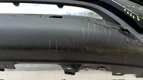 Бампер передний голый Mazda CX-90 24-26 под парктроники, черный, царапины, нештатное отверстие