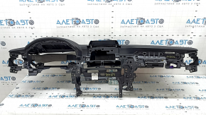 Торпедо передняя панель с AIRBAG Mazda CX-90 24-26 черная