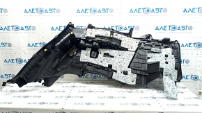 Ornamente arc inferior spate stânga pentru Mazda CX-90 24-26 negru pentru scaunele din rândul 3 60/40