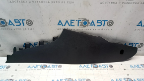 Ornament consolă centrală dreapta pentru VW Passat b8 16-19 SUA, negru, zgâriat