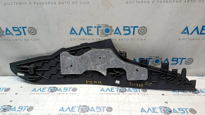 Накладка центральной консоли правая VW Passat b8 16-19 USA черная, царапина