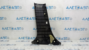 Накладка центральной стойки нижняя правая Toyota Camry v55 15-17 usa черная, царапины