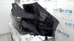 Бампер задний голый Mazda CX-90 24-26 под парктроники, примят, царапины