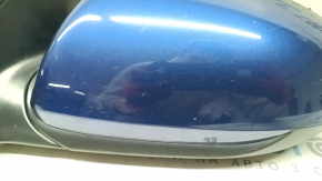 Зеркало боковое левое в сборе Hyundai Elantra AD 17-20 7 пинов, BSM, синее, песок