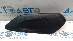Ornamente consolă centrală Nissan Rogue 14-20, partea dreaptă, negru, zgârieturi minore
