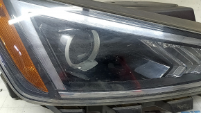 Фара передняя правая Hyundai Elantra AD 19-20 галоген с кронштейнами и накладкой, песок