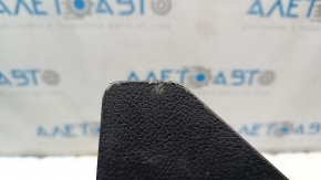 Ornamente consolei centrale față Nissan Rogue 14-20, negru, stânga, zgârieturi