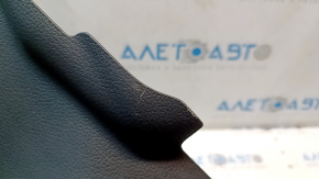 Ornamente consolei centrale față Nissan Rogue 14-20, negru, stânga, zgârieturi