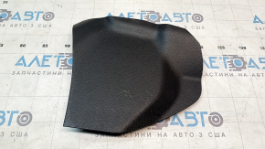 Ornamente console centrale dreapta față Nissan Rogue 14-20, negre, zgârieturi