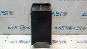 Ornamente consolei centrale spate Nissan Rogue 14-20, negre, zgârieturi