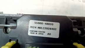 Controlul climatizării spate Toyota Highlander 2010 zgârieturi auto, uzură