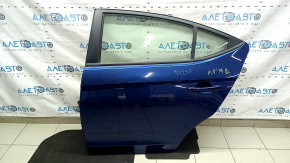 Дверь в сборе задняя левая Hyundai Elantra AD 17-20 синий VU