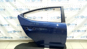 Дверь голая задняя правая Hyundai Elantra AD 17-20 синий VU, крашена 0,15-0,20, потёртость