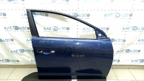 Дверь голая передняя правая Hyundai Elantra AD 17-20 синий VU, крашена 0.25-0.35, сколы, тычки, в клее