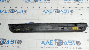 Ornamente prag ușă dreapta față neagră pentru Hyundai Elantra AD 17-20, elemente de fixare rupte, zgârieturi