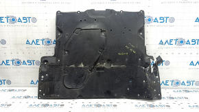 Защита двигателя передняя Mazda CX-90 24-26 замята, трещины, нет фрагмента