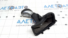 Ручка АКПП Hyundai Elantra AD 17-20 резина черная, с чехлом, потёрта ткань, тычки