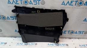 Ornamente consolei centrale dreapta jos negre pentru Lexus RX350 RX450h 10-15, zgârieturi, elemente de fixare rupte