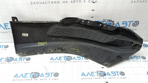 Губа заднего бампера правая Mazda CX-90 24-26 структура без хром молдинга, царапины, надломаны крепления