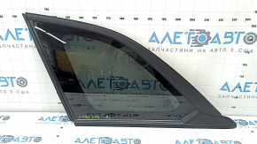 Форточка глухое стекло задняя левая Mazda CX-90 24-26 тонировка с черным молдингом
